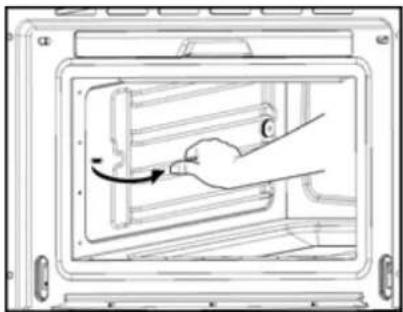 Porter & Charles STPS60TM-1 - Removing the shelf guides - 2