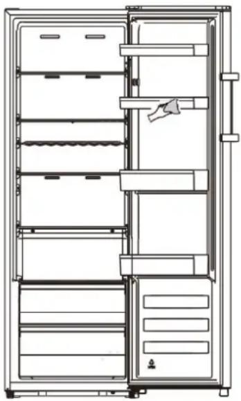 HISENSE RL415N4AWE - Binnenkant reinigen - 1