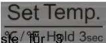 HISENSE RL415N4AWE - Temp. - 1