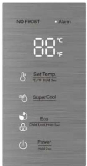 HISENSE RL415N4AWE - Display controls - 2