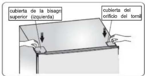 HISENSE RL415N4AWE - Invertir la puerta - 18