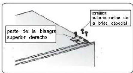 HISENSE RL415N4AWE - Invertir la puerta - 9