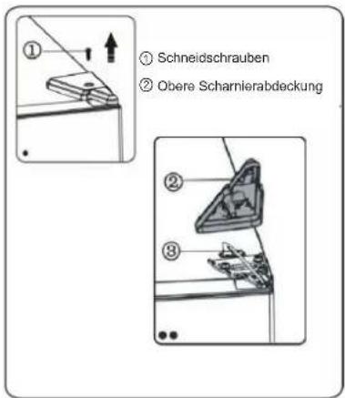 HISENSE RB440N4AFA - Seitenwechsel der Tür - 6