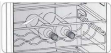HISENSE RB440N4AFA - Flexibel wijnrek - 1