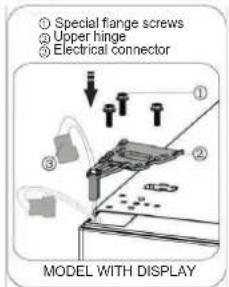 HISENSE RB440N4AFA - Reversing the door - 21