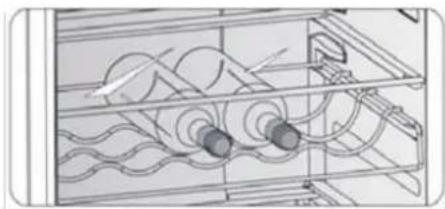 HISENSE RB440N4AFA - Estante de vino flexible - 1