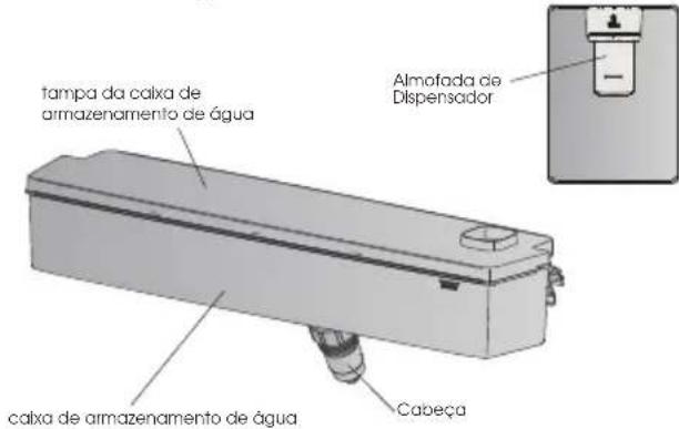 HISENSE RB645N4BIE - Dispensador de água (apenas nos aparelhos com dispensador) - 1