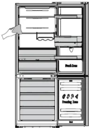 HISENSE RB645N4BIE - Innenreinigung - 1