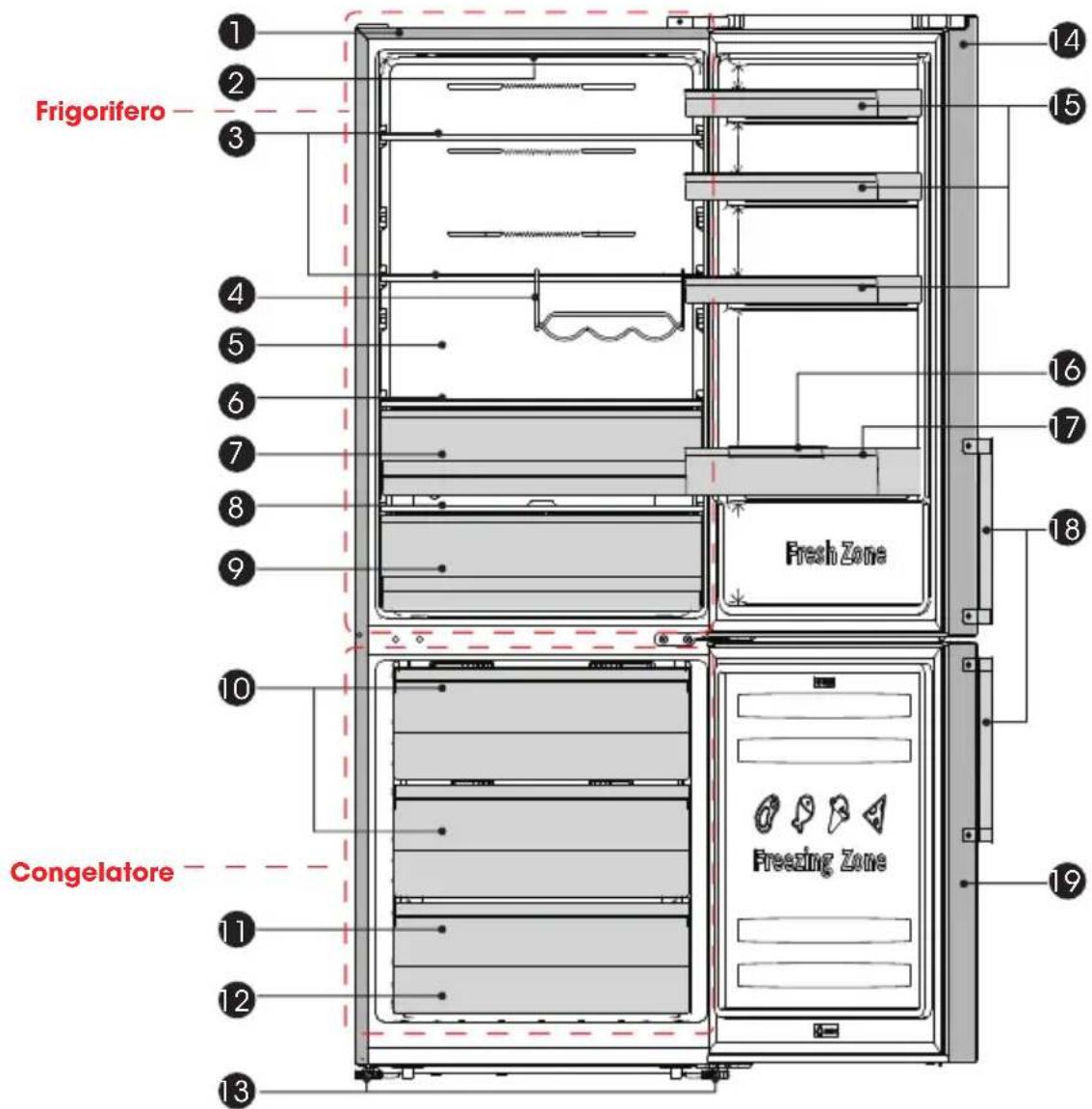 HISENSE RB645N4BIE - Descrizione Elettrodomestico - 1