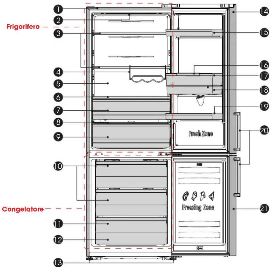 HISENSE RB645N4BIE - Descrizione Elettrodomestico - 1
