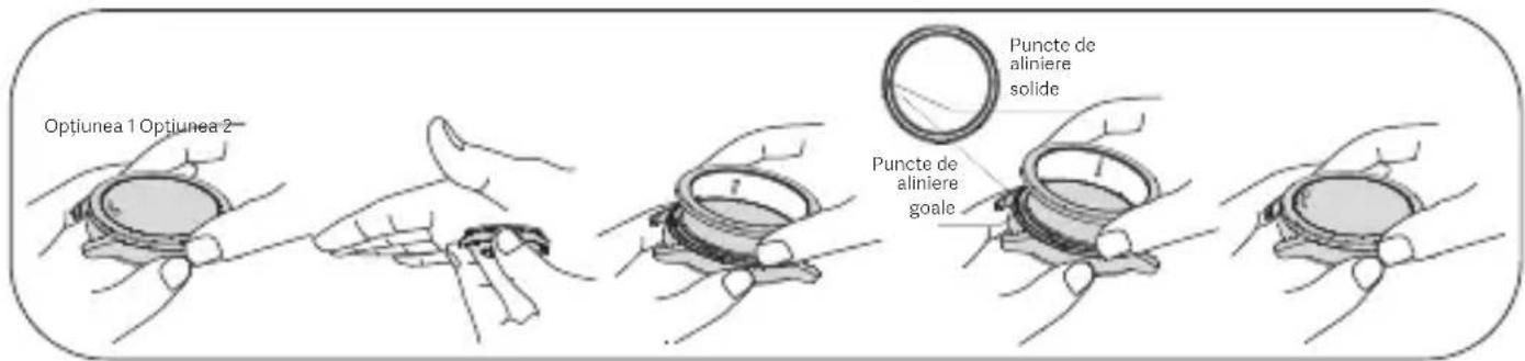 Xiaomi Watch S3 - Instrucțiuni de dezasamblare și asamblare rame decorative - 1