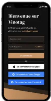 CLIMADIFF MILLESIME 190D - Créer un compte VINOTAG - 1