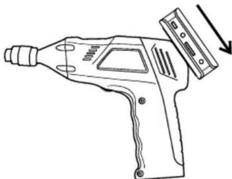 Extech BR150 - Attaching the Monitor to the instrument body - 1