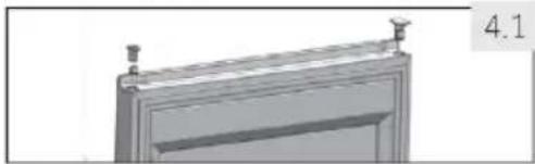 HAIER HWS58GGH1 - Фина настройка на вратата - 2