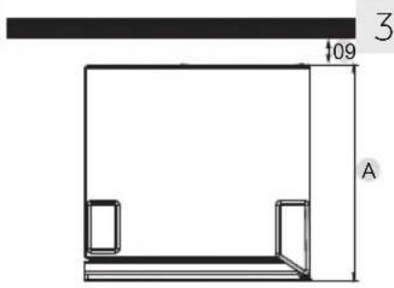 HAIER HWS58GGH1 - Requisitos de espacio - 3