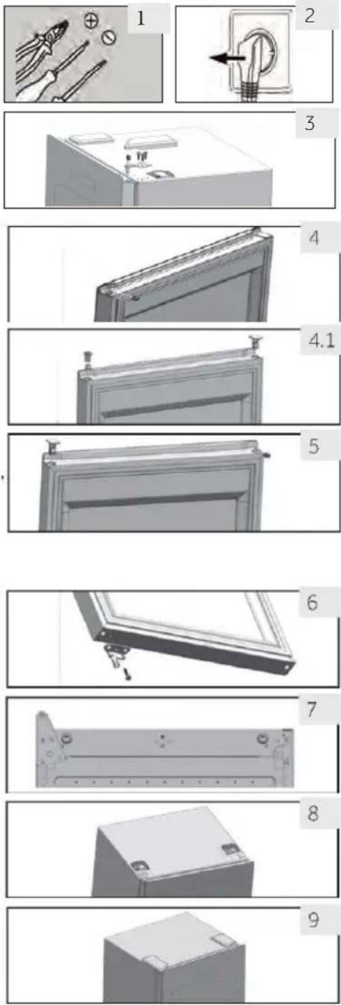 HAIER HWS58GGH1 - Passos de montagem - 1