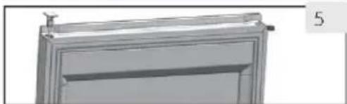 HAIER HWS58GGH1 - Фина настройка на вратата - 3