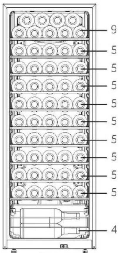 HAIER HWS58GGH1 - Apgaismojums - 2