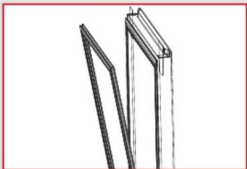 HAIER HWS58GGH1 - Pulire la guarnizione dello sportello: - 1
