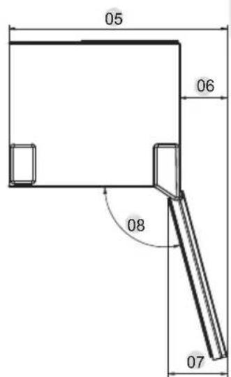 HAIER HWS58GGH1 - Requisiti di spazio - 2