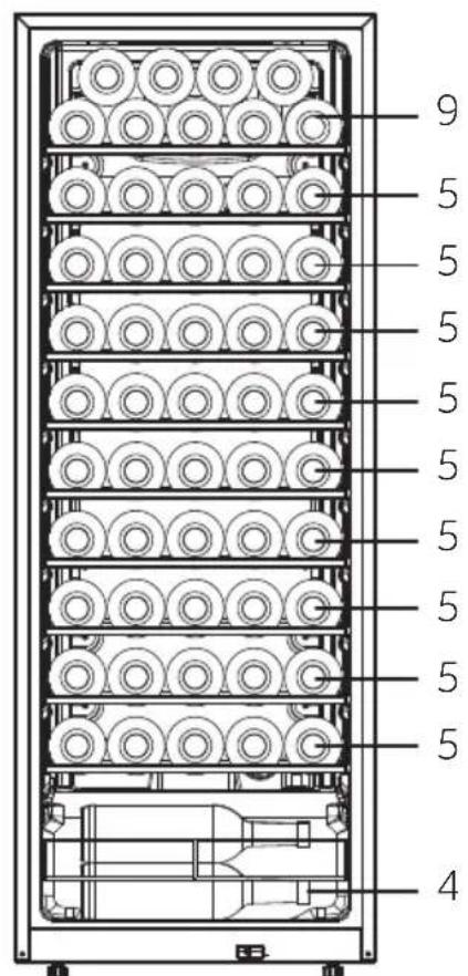 HAIER HWS58GGH1 - La luz - 2