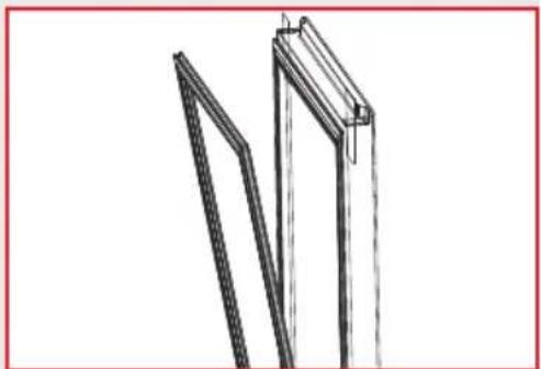 HAIER HWS58GGH1 - Clean the door gasket: - 1