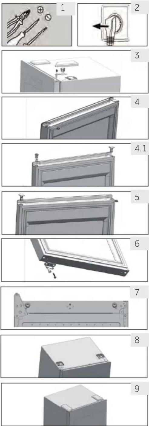 HAIER HWS58GGH1 - Assembly steps - 1