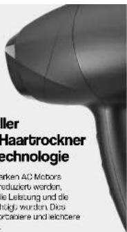WAD Ayra - Professioneller kompakter Haartrockner mit Ionen-Technologie - 1