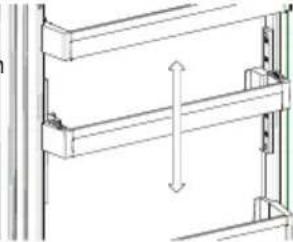 SHARP SJ-NBA11DMXWC-EU - Adapti-Lift-Turablage (Bei einigen Modellen) - 1