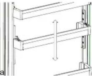 SHARP SJ-NBA11DMXWC-EU - Prateleira de porta Adapti-Lift (Em?), - 2