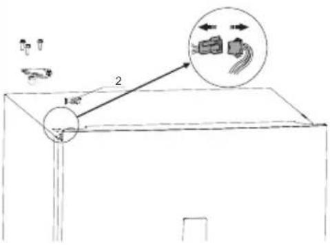 SIGNATURE SCA2606EXNF - INVERSION DU SENS D'OUVERTURE DE PORTE - 2