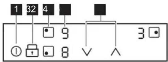 ELECTROLUX LIB60320CK - Disposición del panel de control - 1