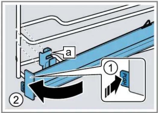BOSCH HSG958DB1 - Accrocher le rail télescopique - 3