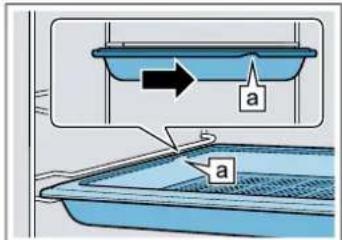 BOSCH HSG958DB1 - Insérer les accessoires dans le compartiment de cuisson - 3