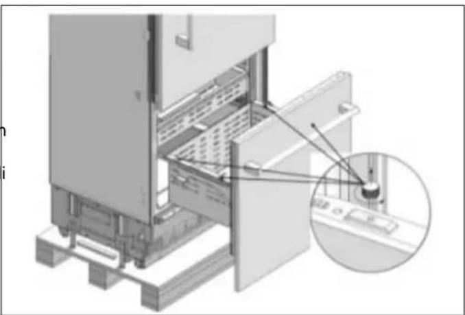 BERTAZZONI RFD90S5FPNS/24 - Per installare il cassetto - 1