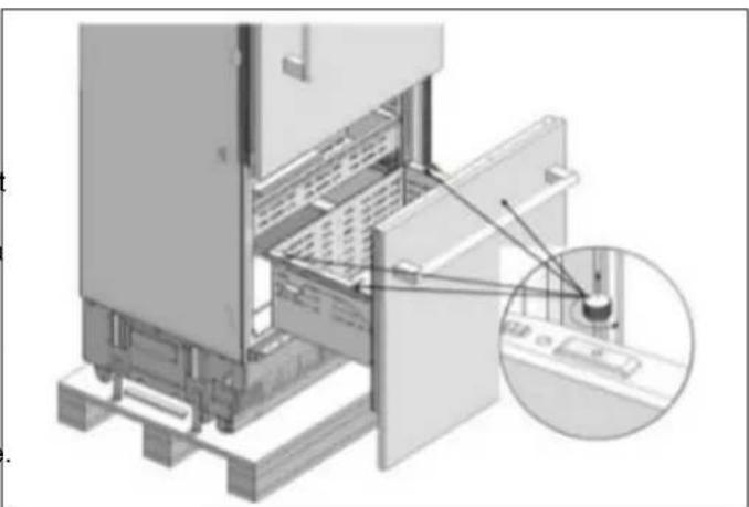 BERTAZZONI RFD90S5FPNS/24 - Pour réinstaller le bac - 1
