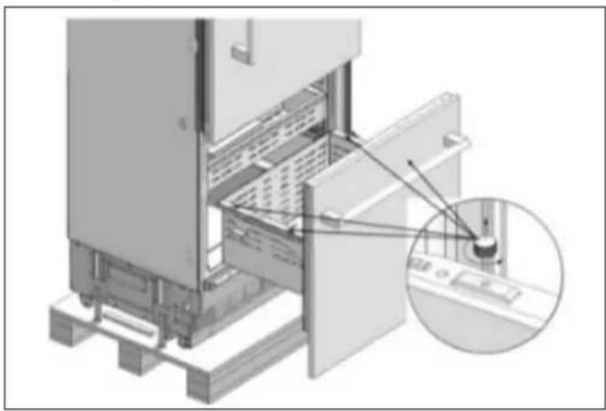 BERTAZZONI RFD90S5FPNS/24 - De lade plaatsen - 1