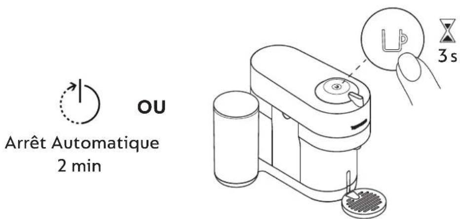 OU Arrêt Automatique 2 min 3 s