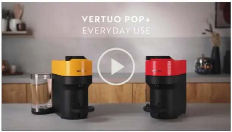 BREVILLE Nespresso Vertuo Pop+ - PREPARACIÓN DE CAFÉ - 1