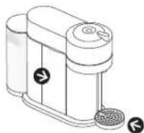 BREVILLE Nespresso Vertuo Next Premium BNV530 - EN First use or after a long period of non-use FR Première utilisation ou après une longue période d'inutilisation - 2