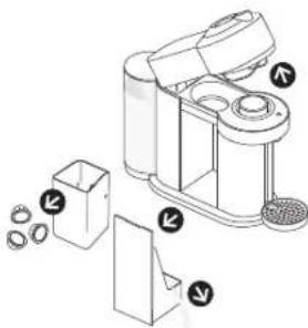 BREVILLE Nespresso Vertuo Next Premium BNV530 - EN FR Cleaning Nettoyage - 3