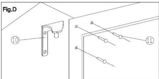 HAIER HAKWBD 60 - How to change the door opening - 4
