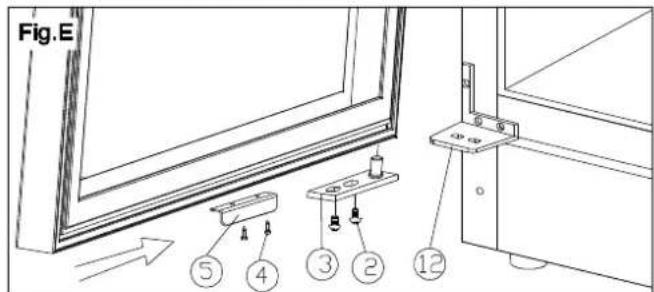 HAIER HAKWBD 60 - How to change the door opening - 5