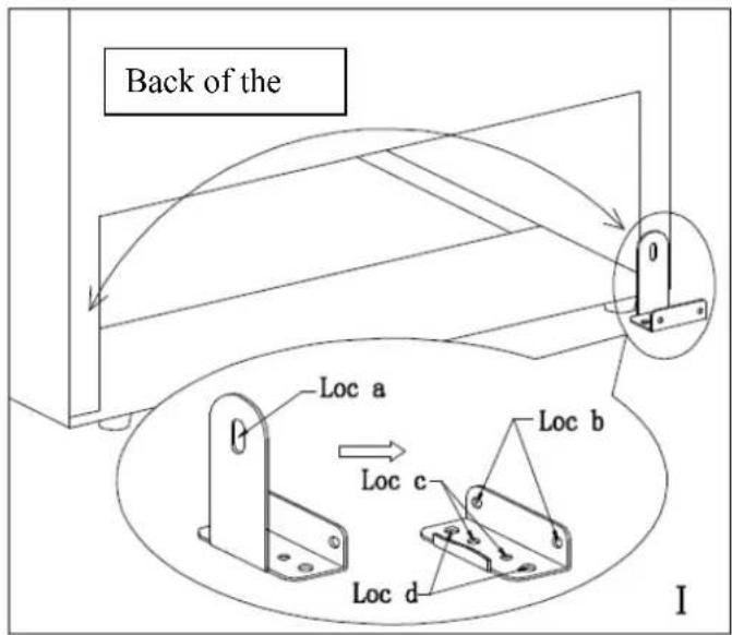 HAIER HAKWBD 60 - ANTI-TIP BRACKET INSTALLATION INSTRUCTIONS - 1