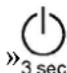 HAIER HAKWBD 60 - - Bouton ① - 1