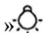 HAIER HAKWBD 60 - • Bouton ② - 1