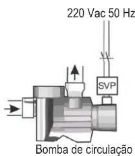 HAYWARD Easy Chem - 4c. Entrada de disparo pela bomba de circulação - 2