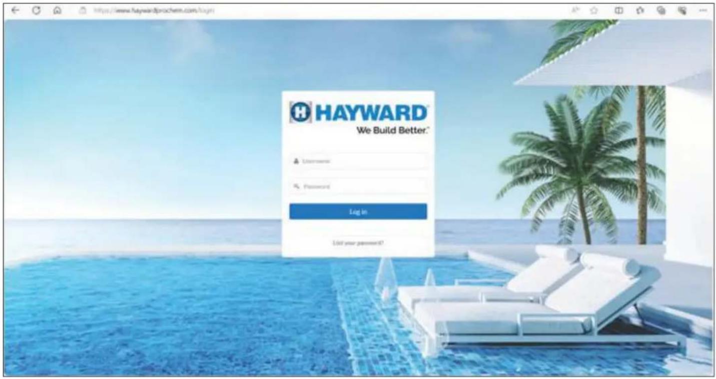 HAYWARD Pro Chem - CONFIGURACIÓN DE LA CONEXIÓN WEB - 8