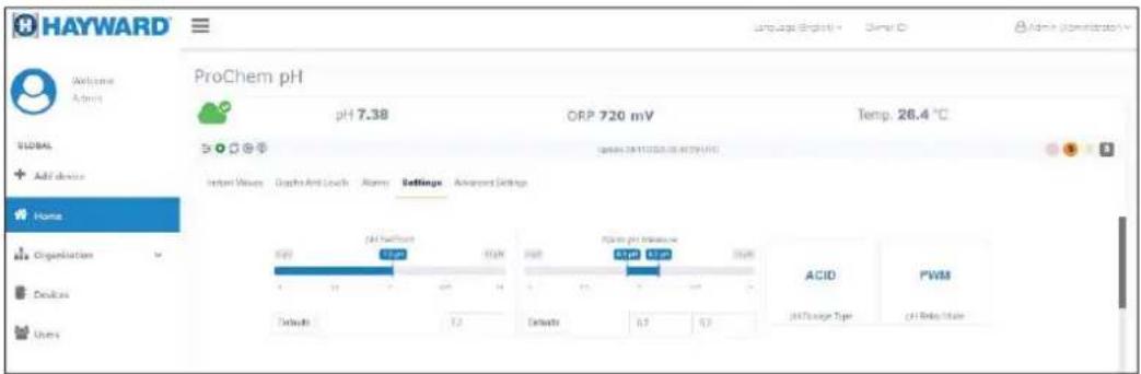 HAYWARD Pro Chem - WEB CONNECTION SETUP - 10