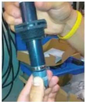 HAYWARD Pro Chem - 3e. Installazione della sonda per cloro a membrana - 4